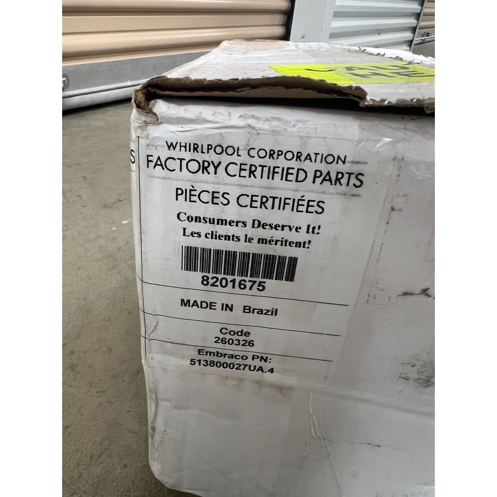 Whirlpool Refrigerator Compressor Kit Black 8201675 Embraco VCC3